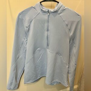 Spyder Active Light Blue Quarter-Zip Pullover